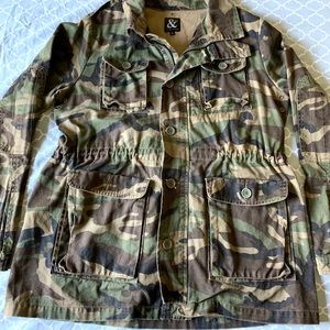 AmperstandAve Military Camo Jacket